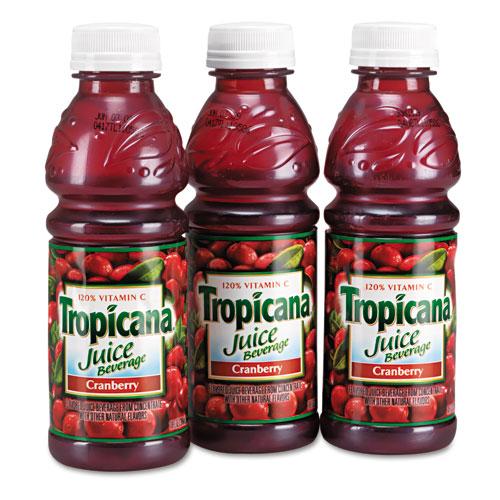 Tropicana Cranberry Juice 10oz Bottles 24ct Case