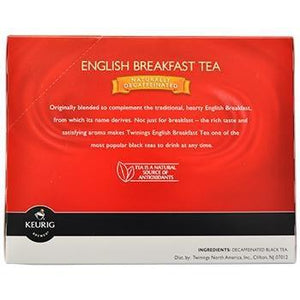 Twinings English Breakfast Decaf Tea K-Cup&reg; Pods 96ct