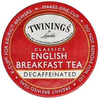 Twinings English Breakfast Decaf Tea K-Cup&reg; Pods 96ct