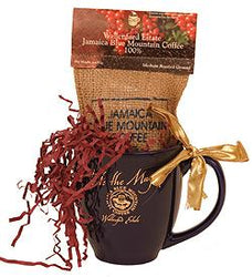 Jamaica Blue Mountain Coffee Mug and Ground Coffee