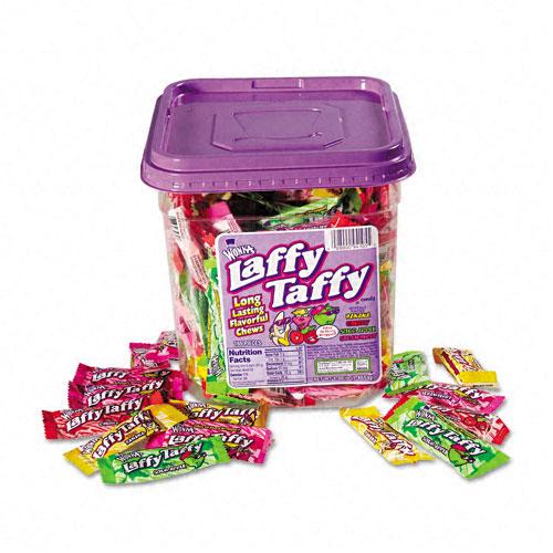 Wonka Laffy Taffy Assorted Flavors 40oz 165ct Tub